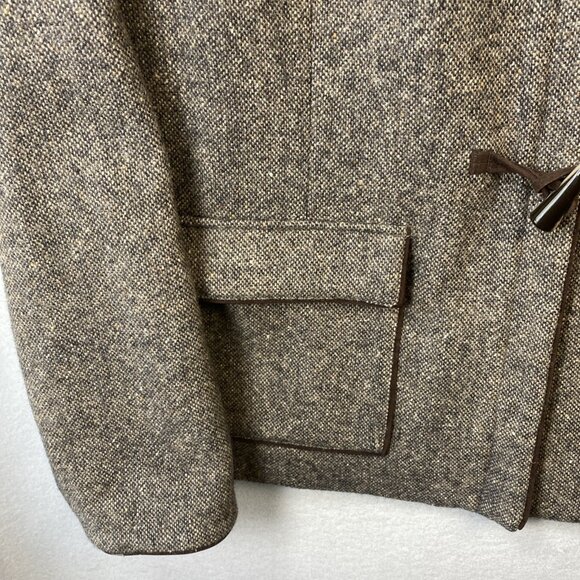 Classic Orvis Duffel Coat Womens XL Loves a Country Weekend 100% Wool Classy EUC - Picture 4 of 14